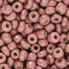 Seed beads 6/0 (4mm) Lantana pink